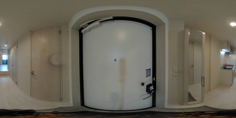 パノラマ画像玄関