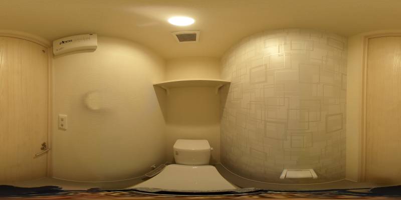 パノラマ画像トイレ