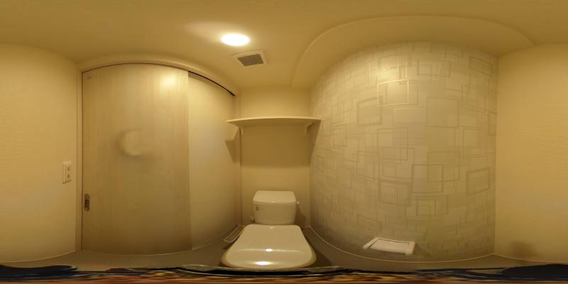 パノラマ画像トイレ