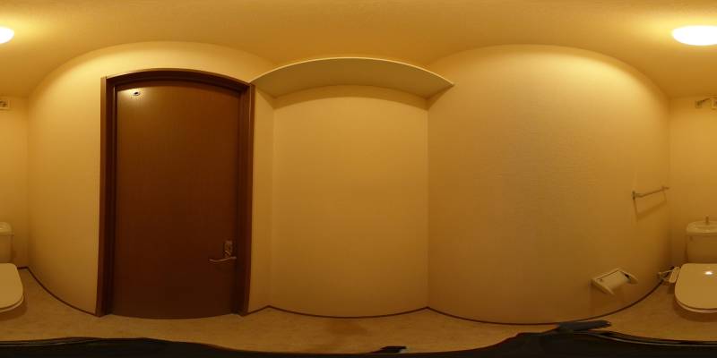 パノラマ画像トイレ