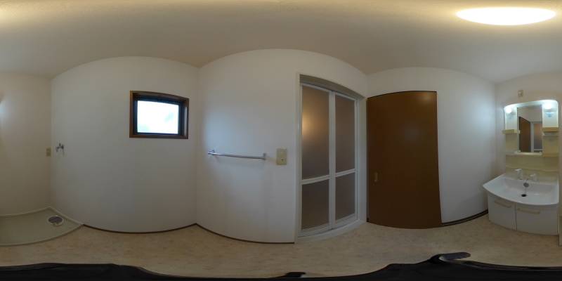 パノラマ画像洗面所