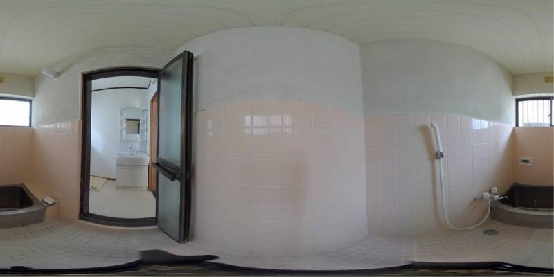 パノラマ画像バスルーム