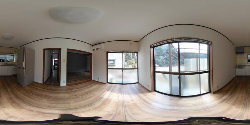 パノラマ画像洋室