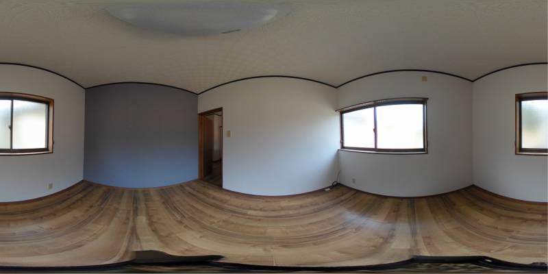 パノラマ画像洋室