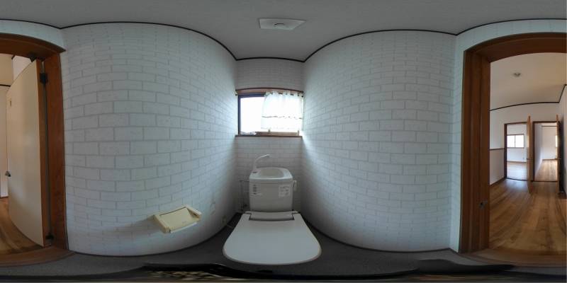 パノラマ画像トイレ