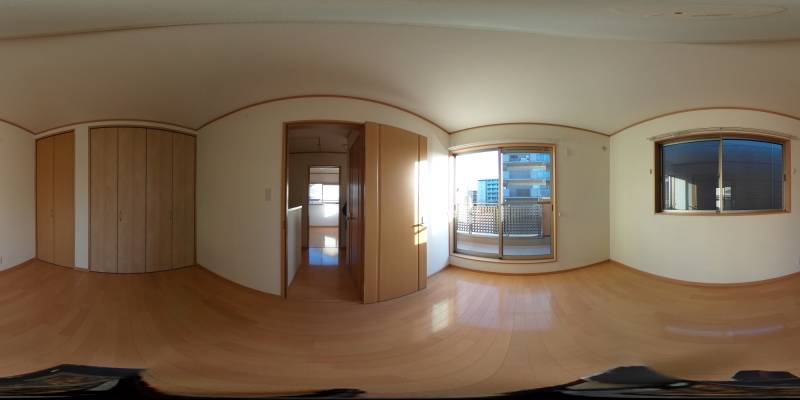 パノラマ画像洋室