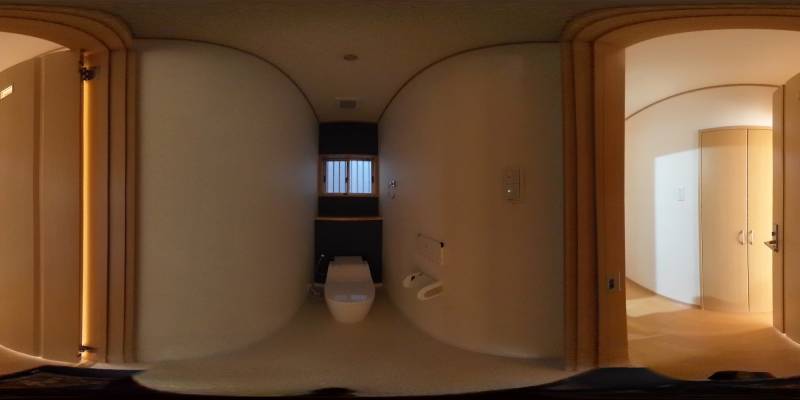 パノラマ画像トイレ