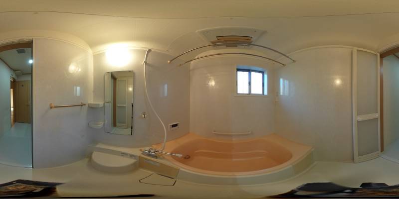 パノラマ画像バスルーム