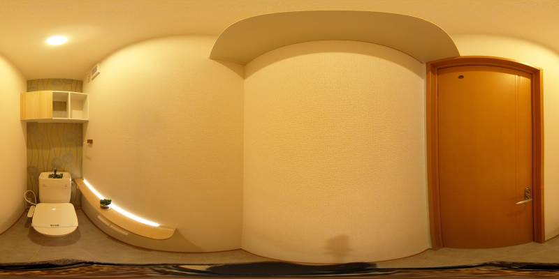 パノラマ画像トイレ