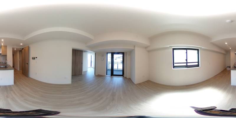 パノラマ画像リビング