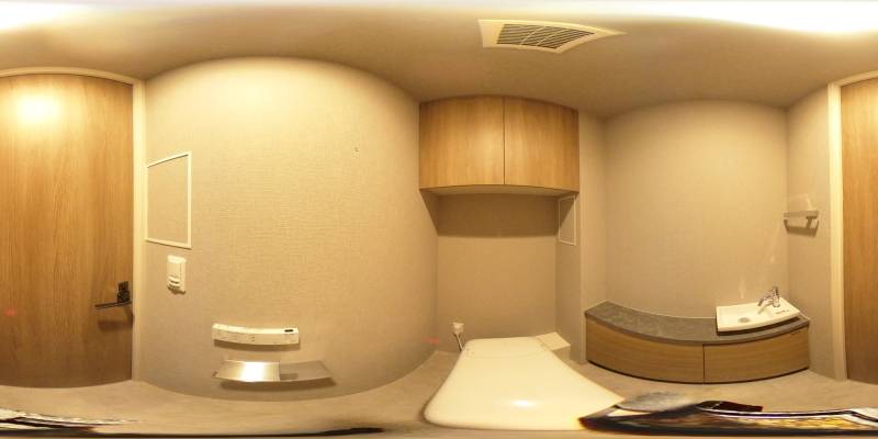 パノラマ画像トイレ