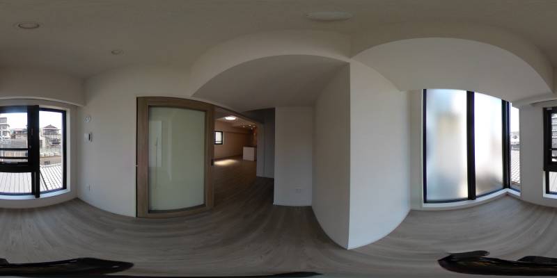 パノラマ画像洋室