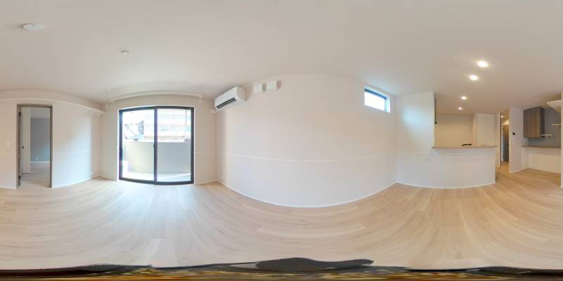 パノラマ画像リビング