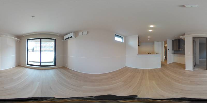 パノラマ画像リビング