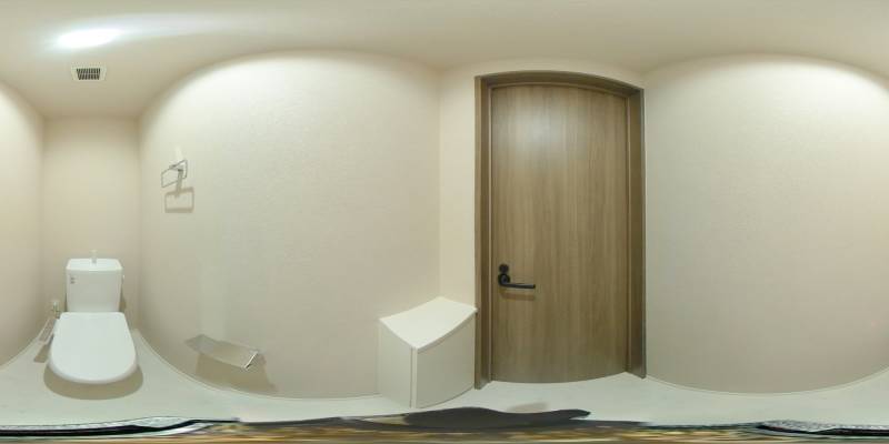 パノラマ画像トイレ