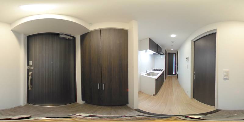 パノラマ画像玄関