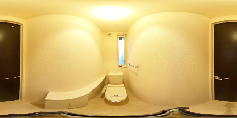 パノラマ画像トイレ