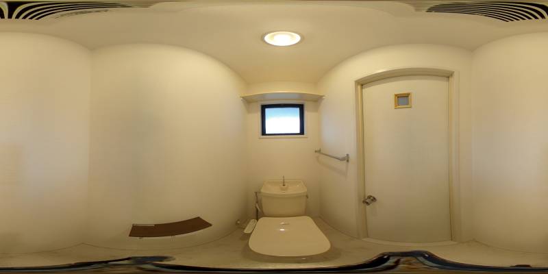 パノラマ画像トイレ