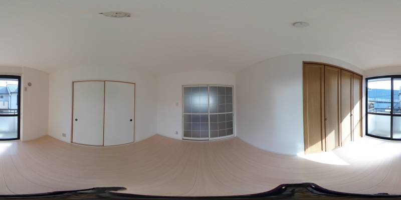 パノラマ画像洋室