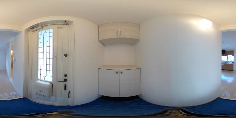 パノラマ画像玄関