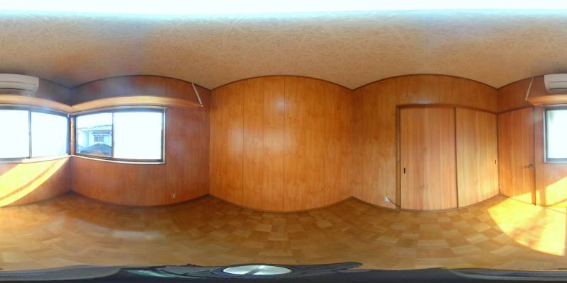 パノラマ画像洋室