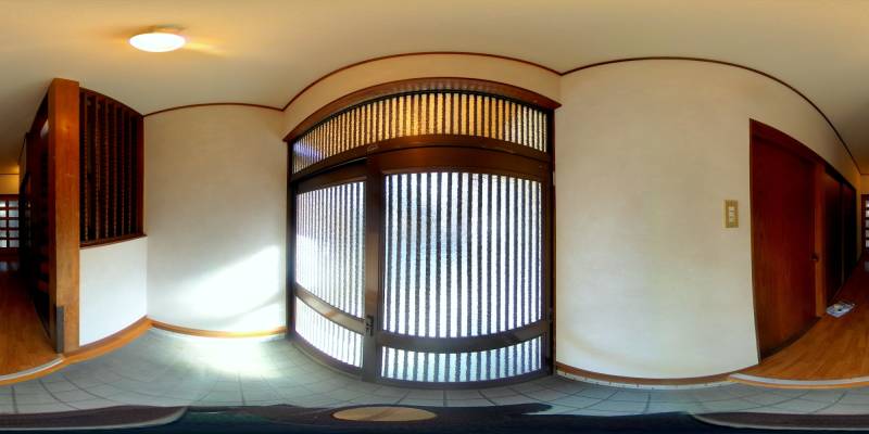 パノラマ画像玄関