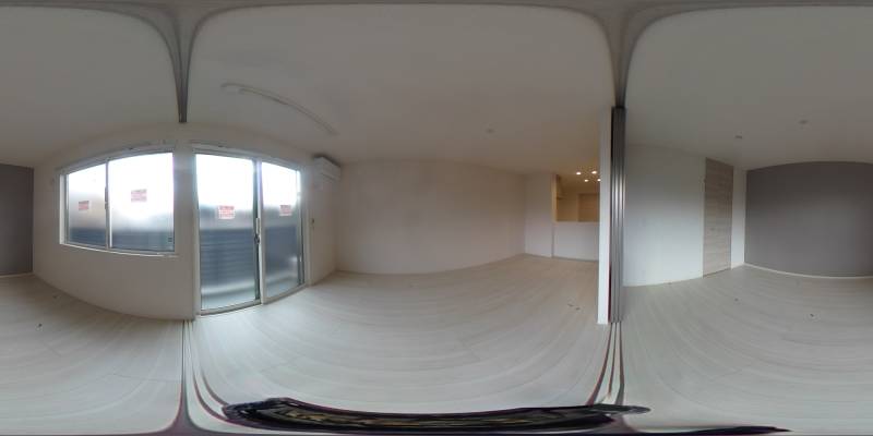 パノラマ画像洋室