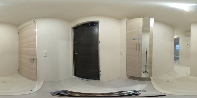 パノラマ画像玄関