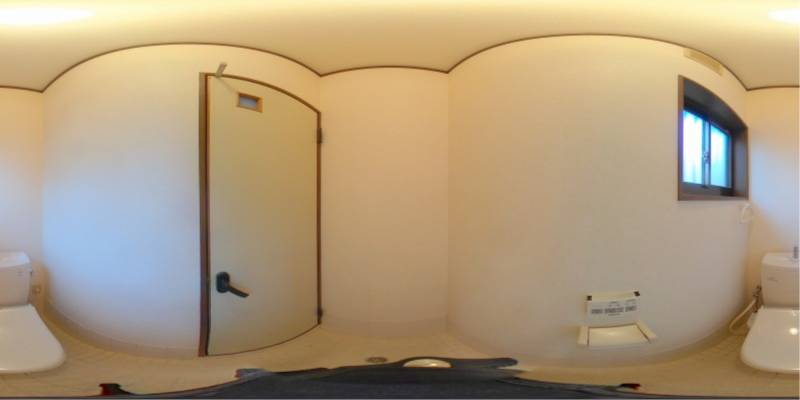 パノラマ画像トイレ