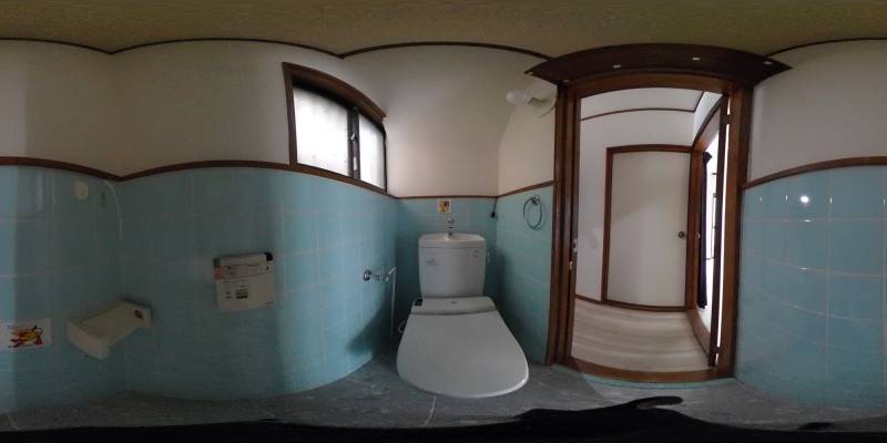 パノラマ画像トイレ