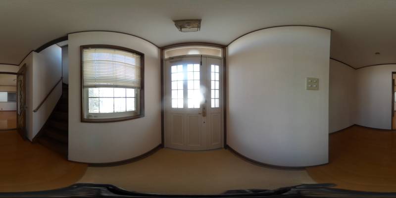 パノラマ画像玄関