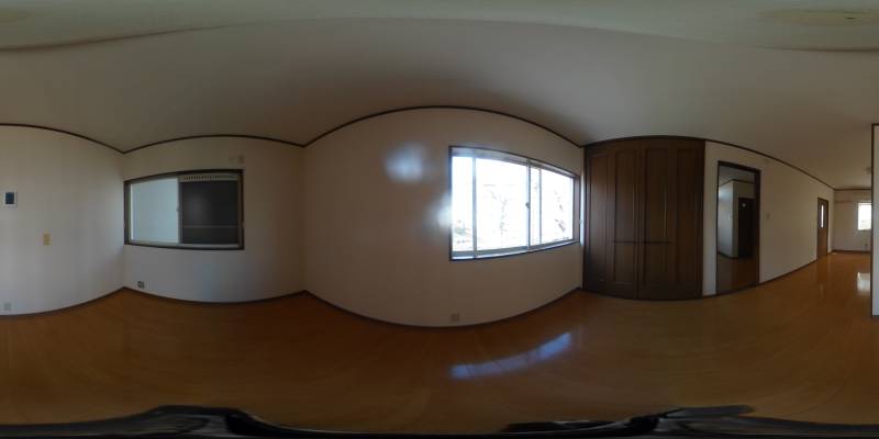 パノラマ画像リビング