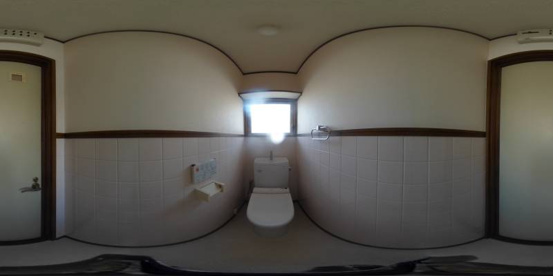 パノラマ画像トイレ