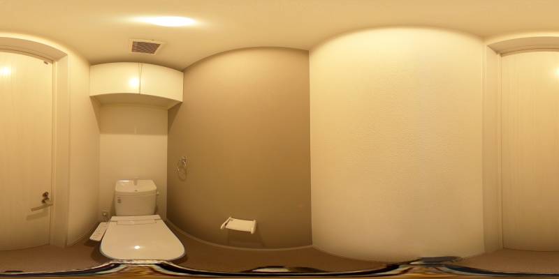 パノラマ画像トイレ