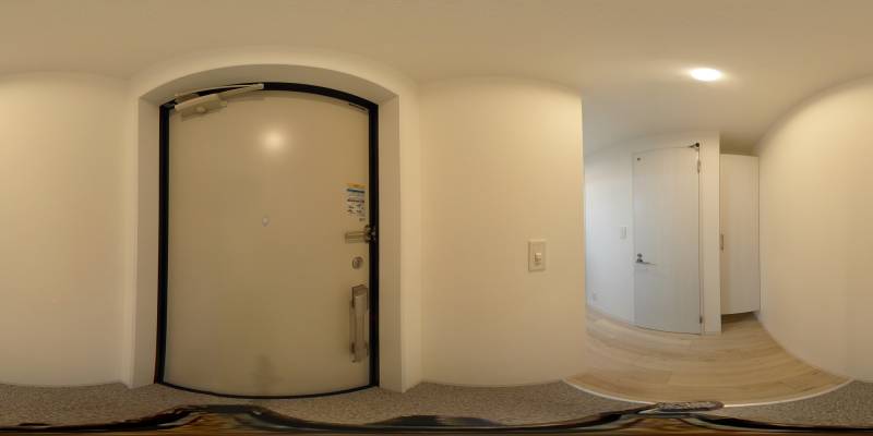 パノラマ画像玄関