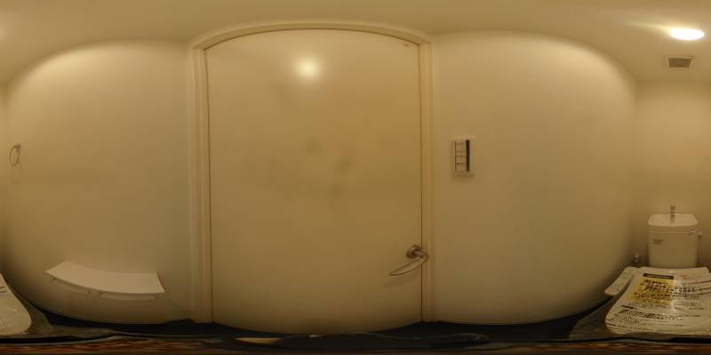 パノラマ画像トイレ