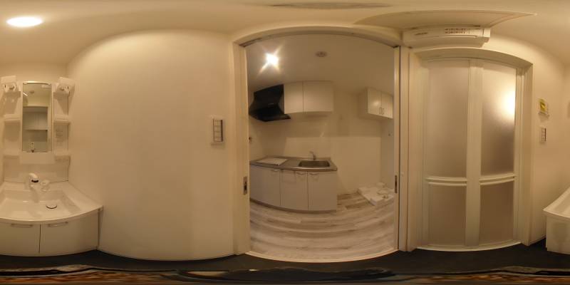 パノラマ画像洗面所