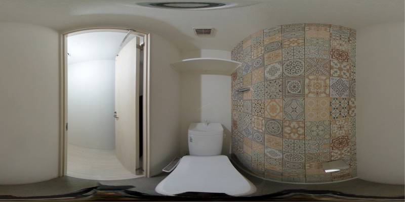 パノラマ画像トイレ