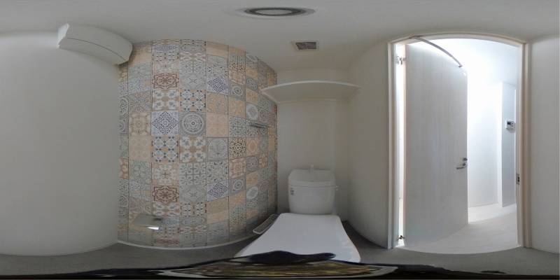 パノラマ画像トイレ