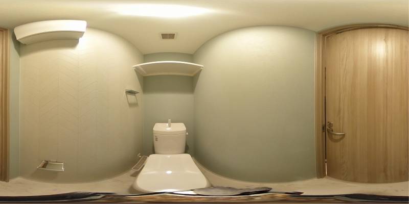 パノラマ画像トイレ