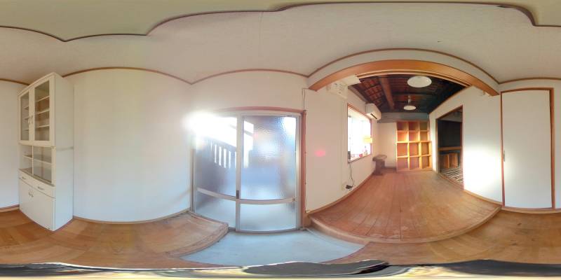 パノラマ画像玄関