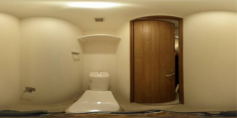 パノラマ画像トイレ