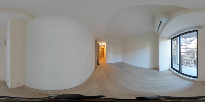 パノラマ画像洋室