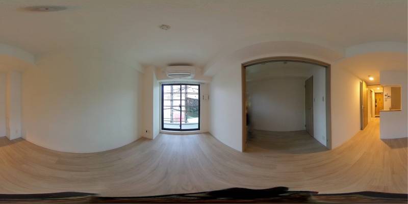 パノラマ画像洋室