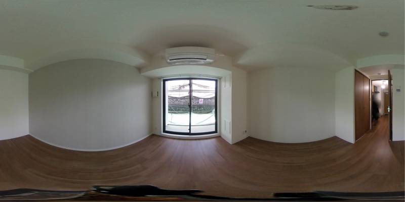 パノラマ画像洋室