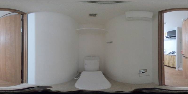 パノラマ画像トイレ