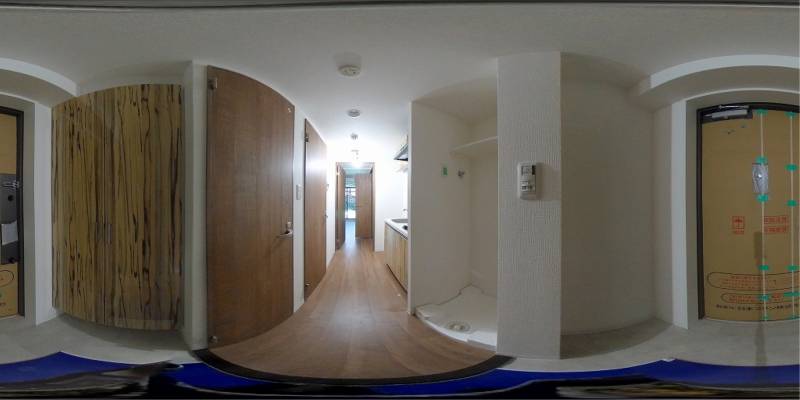 パノラマ画像玄関