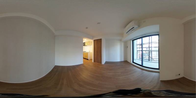 パノラマ画像洋室