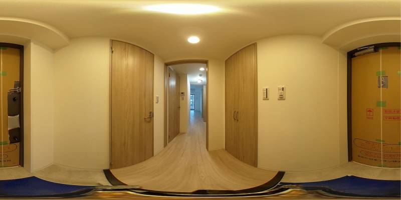 パノラマ画像玄関