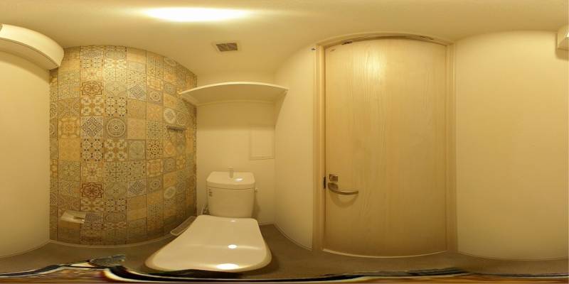 パノラマ画像トイレ